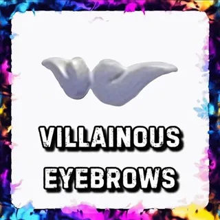 VILLAINOUS EYEBROWS ADOPT ME