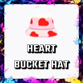 HEART BUCKET HAT ADOPT ME