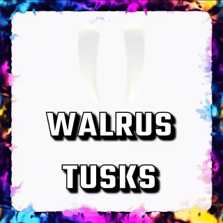 WALRUS TUSKS ADOPT ME