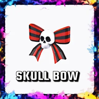 SKULL BOW ADOPT ME