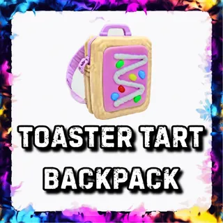 TOASTER TART BACKPACK ADOPT ME