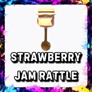 STRAWBERRY JAM RATTLE ADOPT ME