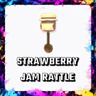 STRAWBERRY JAM RATTLE ADOPT ME