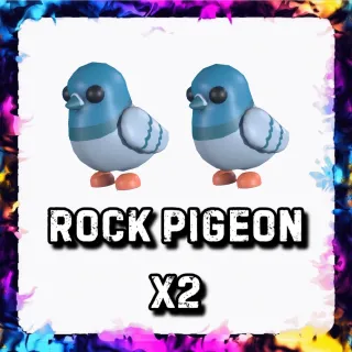 ROCK PIGEON x2 ADOPT ME