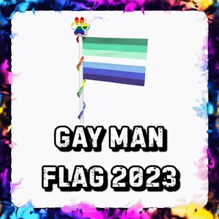 GAY MAN FLAG 2023 ADOPT ME