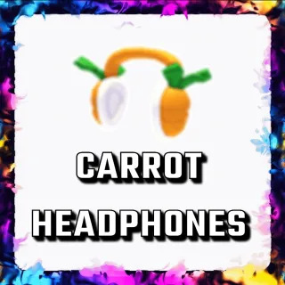 CARROT HEADPHONES ADOPT ME