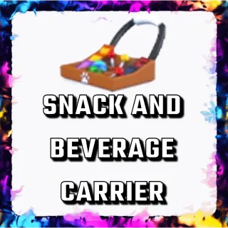 SNACK AND BEVERAGE CARRIER ADOPT ME