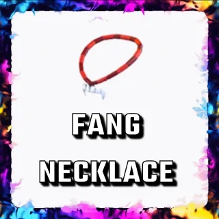 FANG NECKLACE ADOPT ME