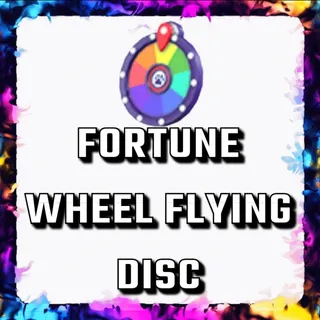 FORTUNE WHEEL FLYING DISC ADOPT ME