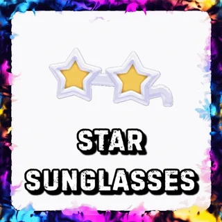 STAR SUNGLASSES ADOPT ME