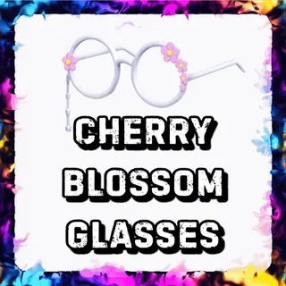 CHERRY BLOSSOM GLASSES ADOPT ME
