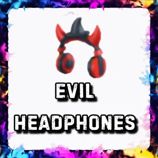 EVIL HEADPHONES ADOPT ME