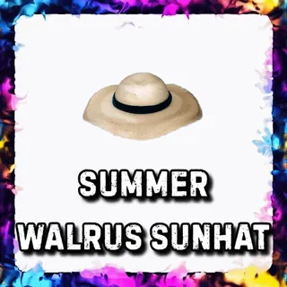 SUMMER WALRUS SUNHAT ADOPT ME