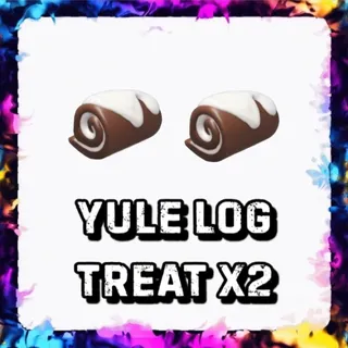 YULE LOG TREAT x2 ADOPT ME