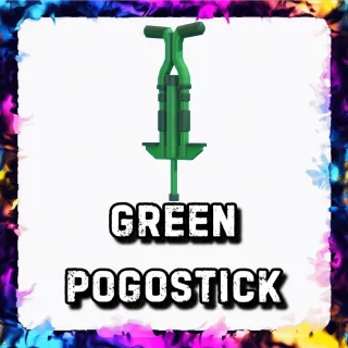 GREEN POGOSTICK ADOPT ME