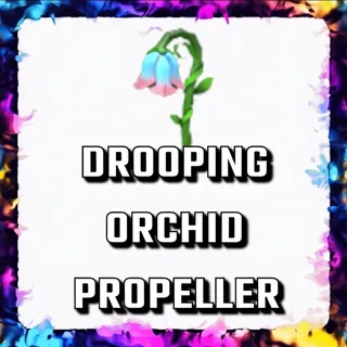 DROOPING ORCHID PROPELLER ADOPT ME