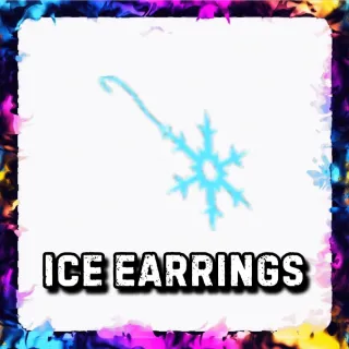ICE EARRINGS ADOPT ME