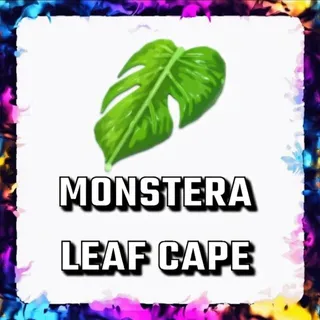 MONSTERA LEAF CAPE ADOPT ME