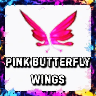 PINK BUTTERFLY WINGS ADOPT ME