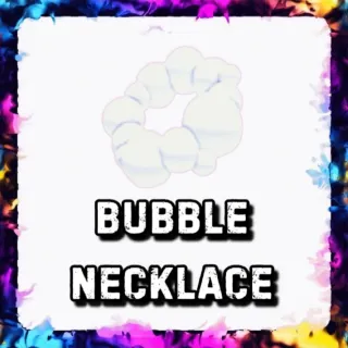 BUBBLE NECKLACE ADOPT ME