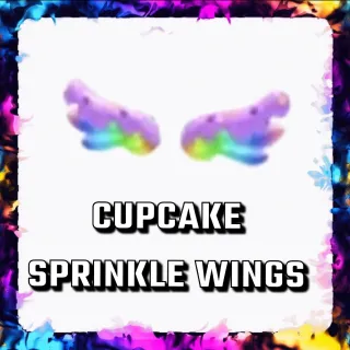 CUPCAKE SPRINKLE WINGS ADOPT ME