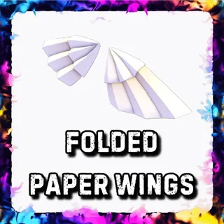 FOLDED PAPER WINGS ADOPT ME
