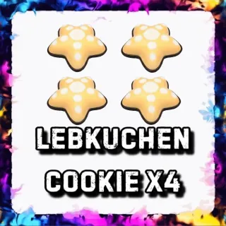 LEBKUCHEN COOKIE x4 ADOPT ME