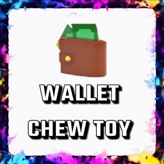 WALLET CHEW TOY ADOPT ME