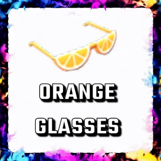 ORANGE GLASSES ADOPT ME