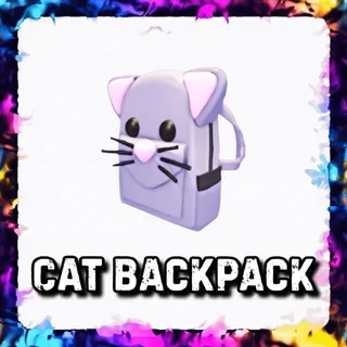 CAT BACKPACK ADOPT ME