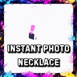 INSTANT PHOTO NECKLACE ADOPT ME