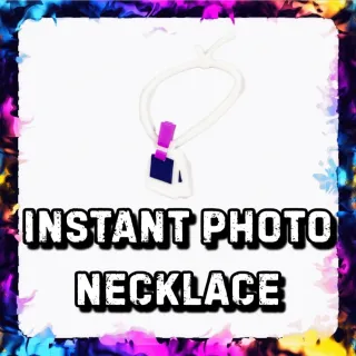 INSTANT PHOTO NECKLACE ADOPT ME
