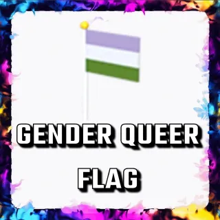 GENDER QUEER FLAG ADOPT ME