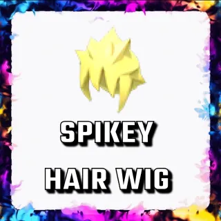 SPIKEY HAIR WIG ADOPT ME