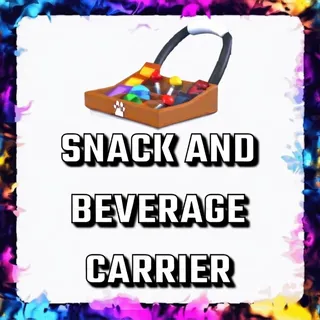 SNACK AND BEVERAGE CARRIER ADOPT ME