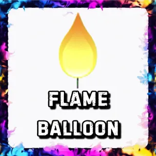 FLAME BALLOON ADOPT ME