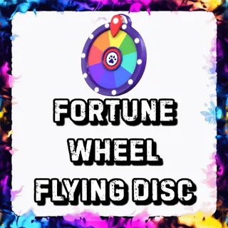 FORTUNE WHEEL FLYING DISC ADOPT ME