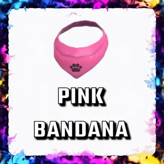 PINK BANDANA ADOPT ME