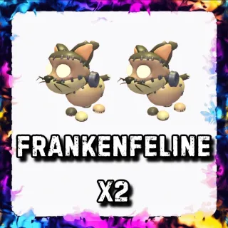 FRANKENFELINE x2 ADOPT ME