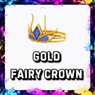 GOLD FAIRY CROWN ADOPT ME