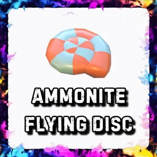 AMMONITE FLYING DISC ADOPT ME