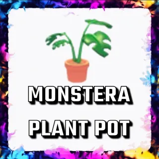 MONSTERA PLANT POT ADOPT ME