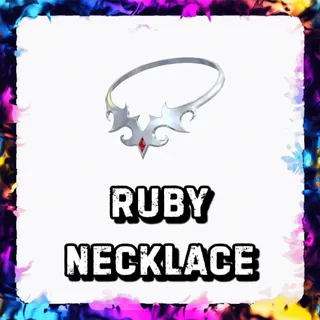 RUBY NECKLACE ADOPT ME
