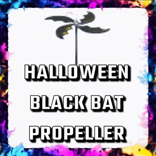 HALLOWEEN BLACK BAT PROPELLER 