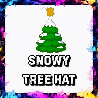 SNOWY TREE HAT ADOPT ME
