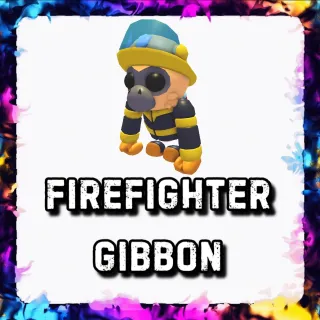 FIREFIGHTER GIBBON ADOPT ME