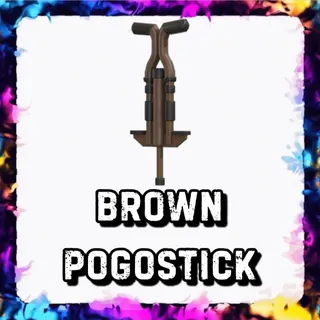 BROWN POGOSTICK ADOPT ME