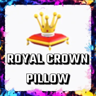 ROYAL CROWN PILLOW ADOPT ME