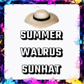 SUMMER WALRUS SUNHAT ADOPT ME