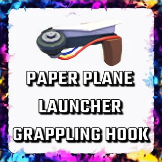 PAPER PLANE LAUNCHER GRAPPLING HOOK